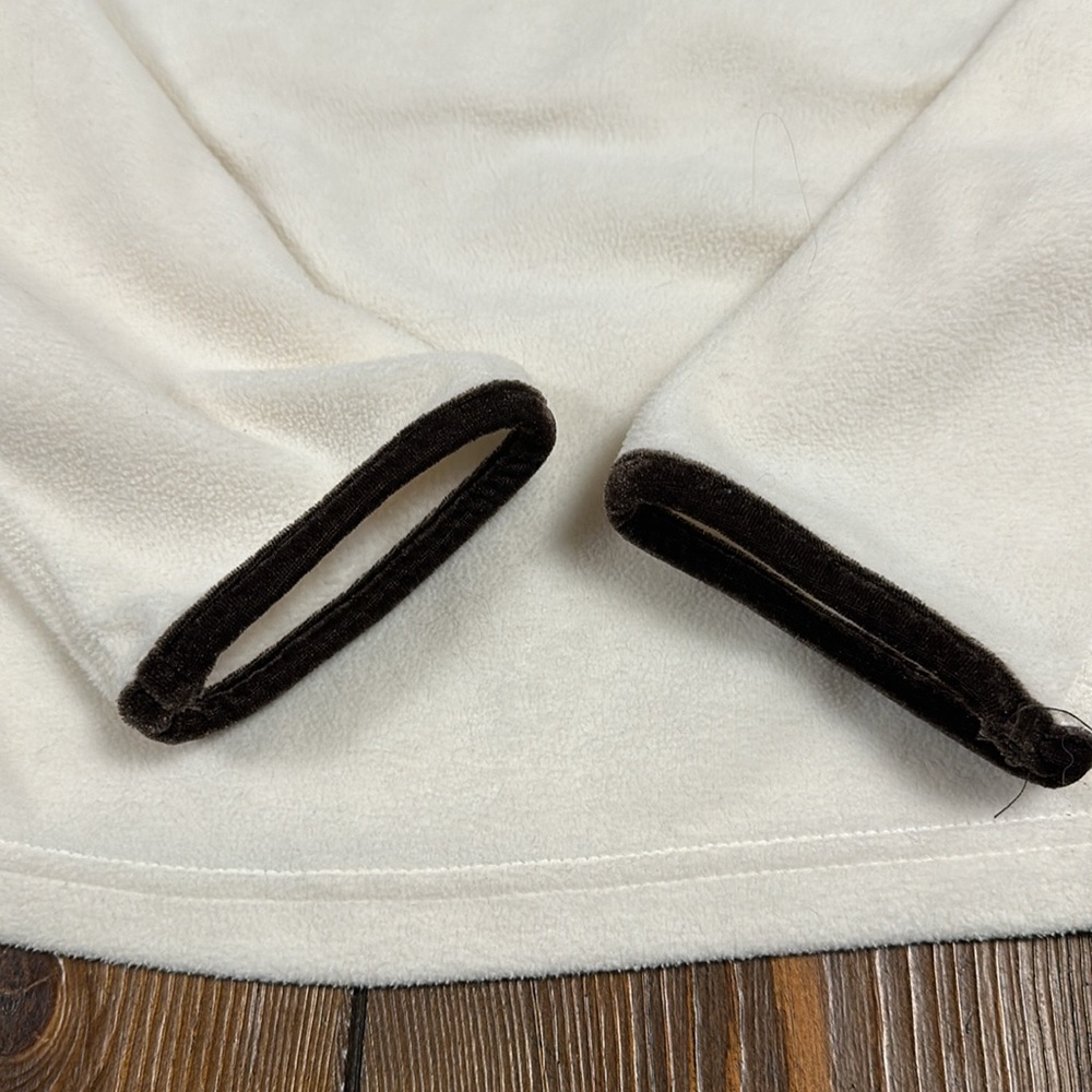 prAna Twisty Fleece Velvet Shawl Collar Pullover Base Layer Sweater - Picture 3 of 8